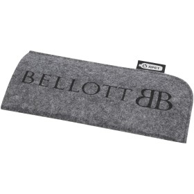Pochette pour lunettes Felta recyclée GRSCouleur:Gris moyen