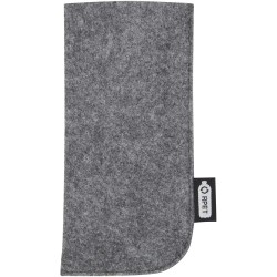 Pochette pour lunettes Felta recyclée GRSCouleur:Gris moyen