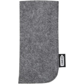 Pochette pour lunettes Felta recyclée GRSCouleur:Gris moyen