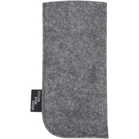 Pochette pour lunettes Felta recyclée GRSCouleur:Gris moyen