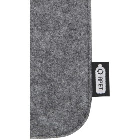 Pochette pour lunettes Felta recyclée GRSCouleur:Gris moyen