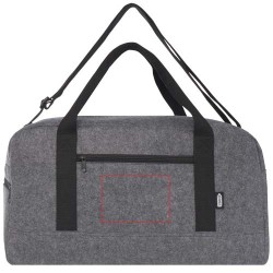 Sac de voyage Felta recyclé GRS de 35LCouleur:Gris moyen