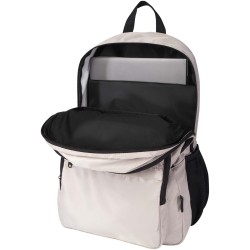 Sac à dos pour ordinateur portable 15'' Trend Plus recyclé certifié GRS de 20LCouleur:Flocons d’avoine