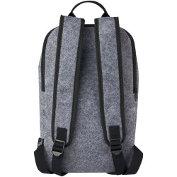 Sac à dos isotherme Felta GRS en feutrine recyclée de 7 LCouleur:Gris moyen