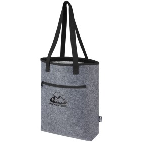 Sac shopping isotherme Felta GRS en feutrine recyclée de 12 LCouleur:Gris moyen