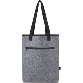 Sac shopping isotherme Felta GRS en feutrine recyclée de 12 LCouleur:Gris moyen