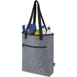Sac shopping isotherme Felta GRS en feutrine recyclée de 12 LCouleur:Gris moyen