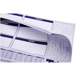 Sous-main Desk-Mate® A2Couleur:Blanc