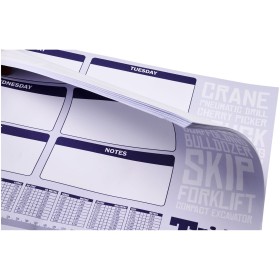 Sous-main Desk-Mate® A2Couleur:Blanc