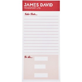 Bloc-notes Desk-Mate® 99 x 210 mmCouleur:Blanc