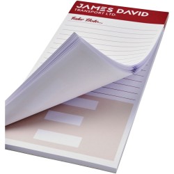 Bloc-notes Desk-Mate® 99 x 210 mmCouleur:Blanc