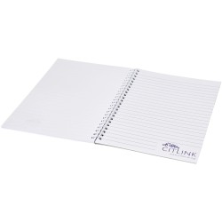 Carnet Desk-Mate® A4 à spiralesCouleur:Blanc