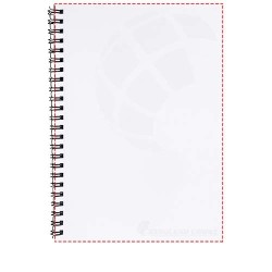 Carnet Wire-o A4 avec couverture rigideCouleur:Blanc / Noir