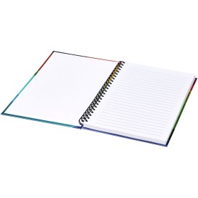 Carnet Wire-o A5 avec couverture rigideCouleur:Blanc / Noir