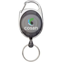 Porte-clés à boucle extensible GerlosCouleur:Noir