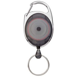 Porte-clés à boucle extensible GerlosCouleur:Noir