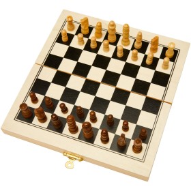 Jeu de plateau Mugo 3-en-1 en boisCouleur:Naturel