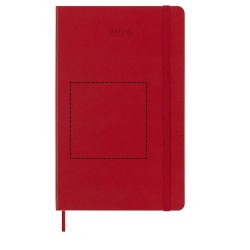 Agenda L hebdomadaire 12 mois Moleskine à couverture rigideCouleur:Rouge écarlate