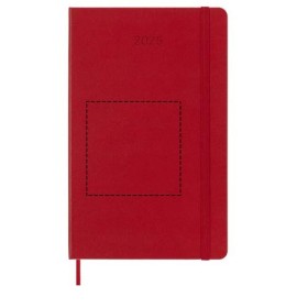 Agenda L hebdomadaire 12 mois Moleskine à couverture rigideCouleur:Rouge écarlate