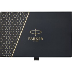Parure IM avec stylo roller et stylo bille achromatiques ParkerCouleur:Noir