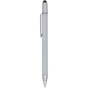 Stylo multifonction Dora en aluminium recycléCouleur:Argent