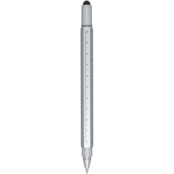 Stylo multifonction Dora en aluminium recycléCouleur:Argent