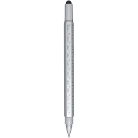 Stylo multifonction Dora en aluminium recycléCouleur:Argent
