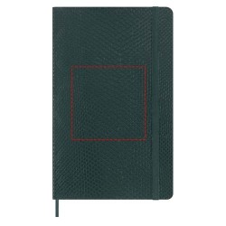 Carnet L Moleskine 100% VEGEA® Boa à couverture souple - lignéCouleur:Vert