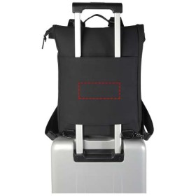 Sac à dos pour ordinateur portable 15,6" Turner de 12 L certifié GRS recycléCouleur:Noir