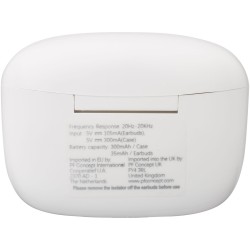 Écouteurs Essos 2.0 à appariement automatique True Wireless avec boîtierCouleur:Blanc