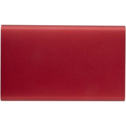 Batterie de secours en aluminium Pep de type-C de 4 000 mAhCouleur:Rouge