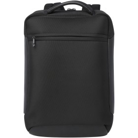 Sac à dos compact pour ordinateur portable Expedition Pro de 12 L recyclé certifié GRS de 15,6"Couleur:Noir