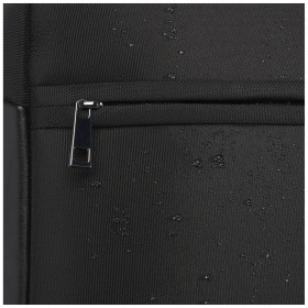 Sac à dos compact pour ordinateur portable Expedition Pro de 12 L recyclé certifié GRS de 15,6"Couleur:Noir