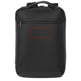 Sac à dos compact pour ordinateur portable Expedition Pro de 12 L recyclé certifié GRS de 15,6"Couleur:Noir