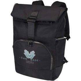 Sac à dos rolltop Rhine recyclé GRS 15" de 18LCouleur:Noir