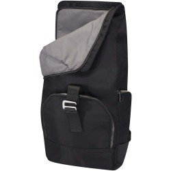Sac à dos rolltop Rhine recyclé GRS 15" de 18LCouleur:Noir
