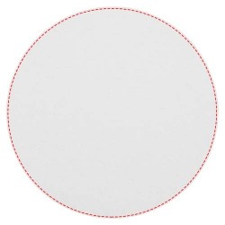 Post-its recyclés Sticky-Mate® en forme de cercleCouleur:Blanc