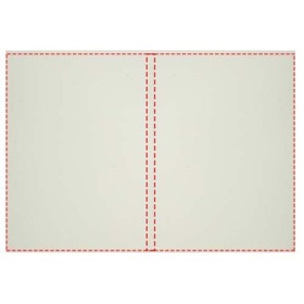 Cahier Novella Austen A5 recyclé à couverture souple de 100 feuillesCouleur:Ivoire