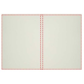 Cahier Novella Austen recyclé A5 à couverture souple de 50 feuillesCouleur:Ivoire