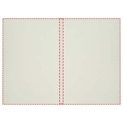 Cahier Novella Austen recyclé A6 à couverture souple de 100 feuillesCouleur:Ivoire