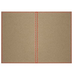 Carnet A6 à couverture souple recyclée en kraft Novella Austen avec 100 feuillesCouleur:Naturel