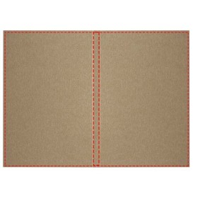 Carnet A6 à couverture souple recyclée en kraft Novella Austen avec 100 feuillesCouleur:Naturel