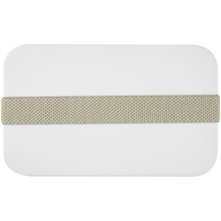 Lunch box MIYO à un blocCouleur:Blanc / Gris silex