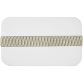 Lunch box MIYO à un blocCouleur:Blanc / Gris silex