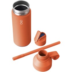 Bouteille Ocean Bottle GO isotherme de 500 mlCouleur:Orange soleil