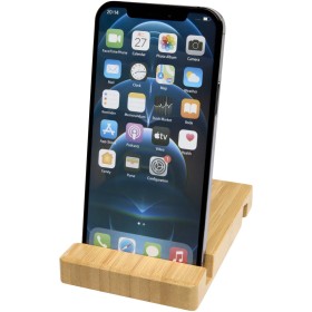 Support téléphone en bambou Bubup à 2 angles pour tablettes et téléphoneCouleur:Bois