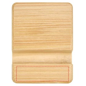 Support téléphone Ebla en bambouCouleur:Bois