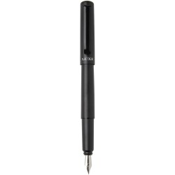 Stylo plume Lucetta en aluminium recycléCouleur:Noir