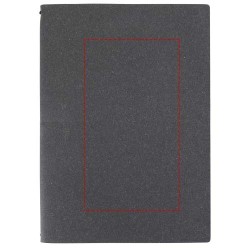 Carnet A5 rechargeable avec deux cahiers SlykCouleur:Gris