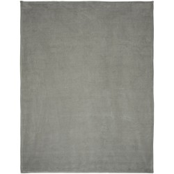 Plaid Bay en polaire corail ultra douceCouleur:Gris